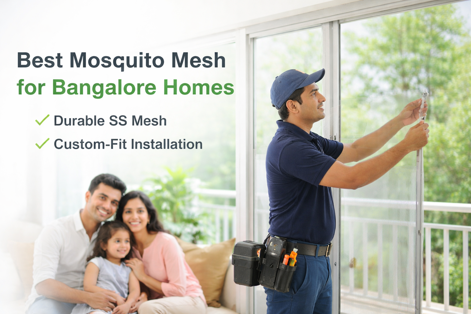 Best Mosquito Mesh for Bangalore homes